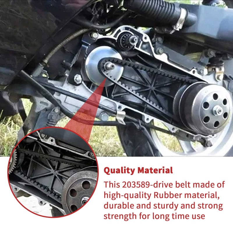 3 عبوات من حزام القيادة لـ 30 سلسلة Go Kart محول عزم الدوران حزام القيادة يحل محل Manco 5959 / Comet 203589 - Image 5